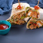 CHICKEN GOUJONS WRAP